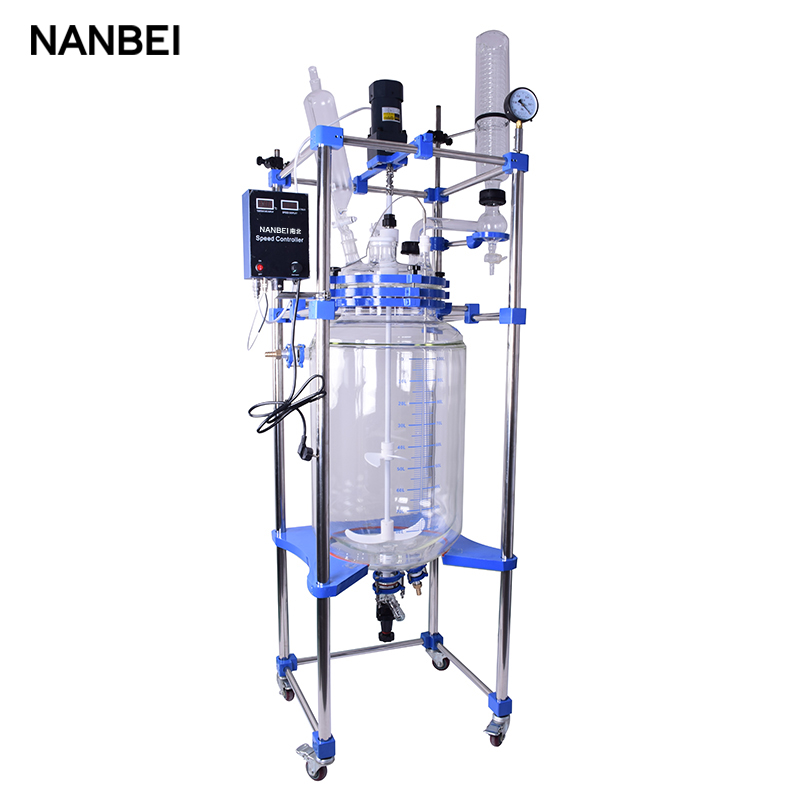 jacketed glass reactor